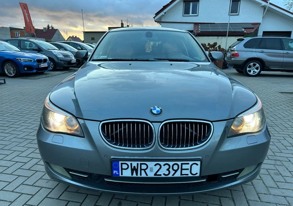 BMW Seria 5 cena 27900 przebieg: 348000, rok produkcji 2008 z Mrocza małe 781